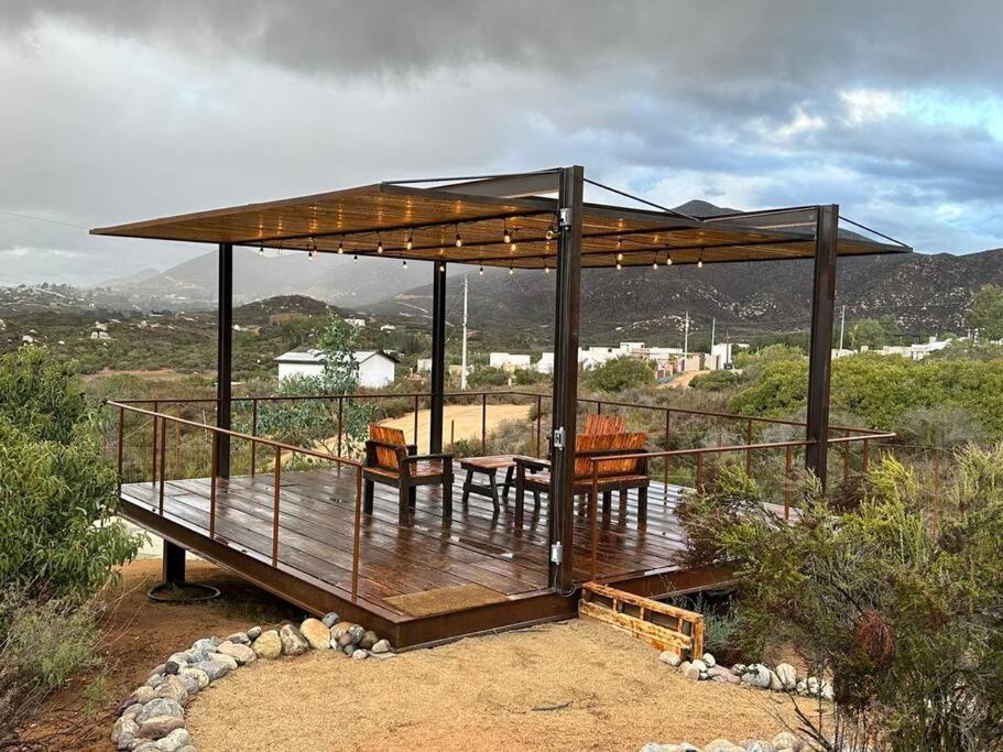 Cabana Aa2, Valle De Guadalupe Villa de Juarez Eksteriør bilde